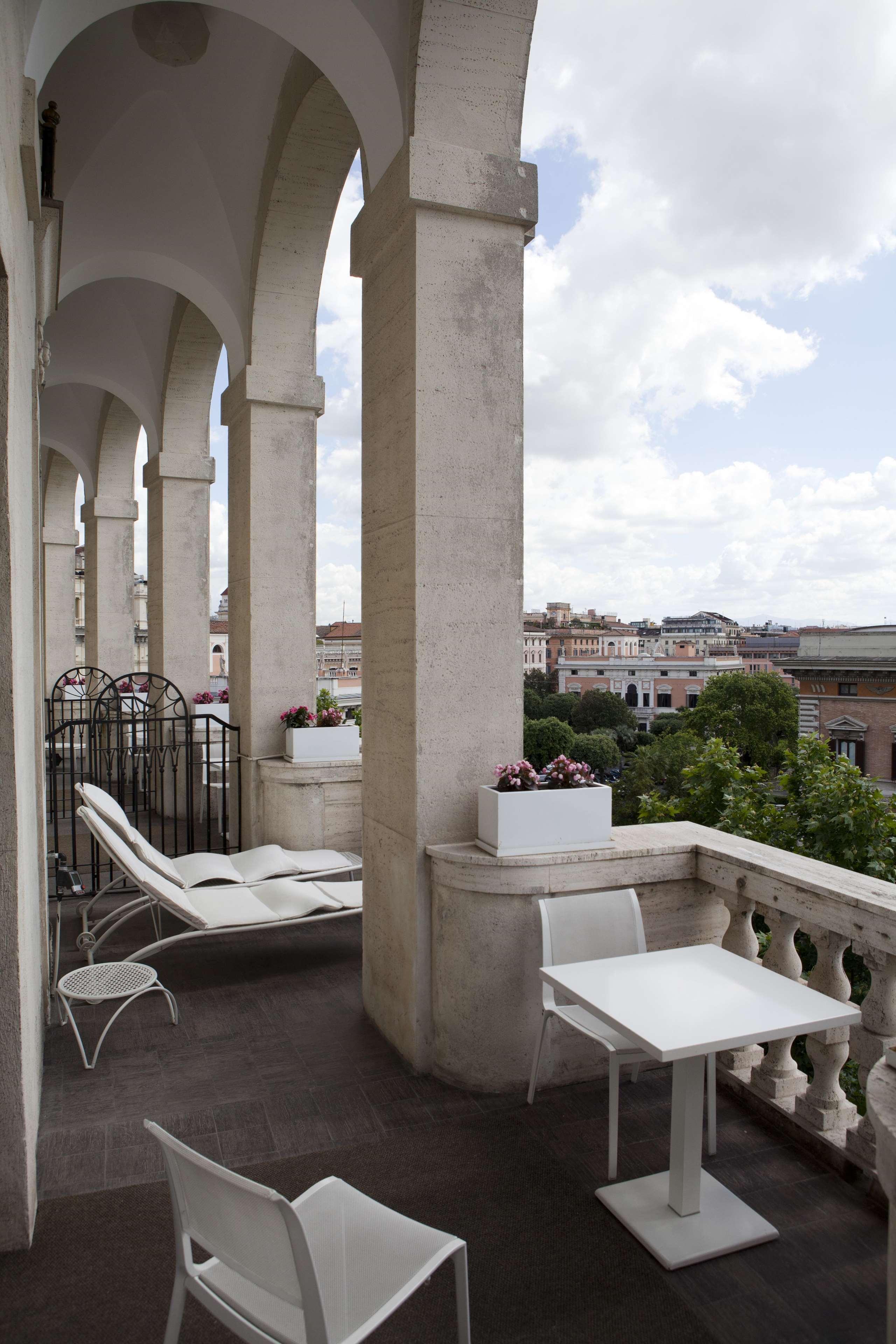 Grand Hotel Palace Roma Esterno foto