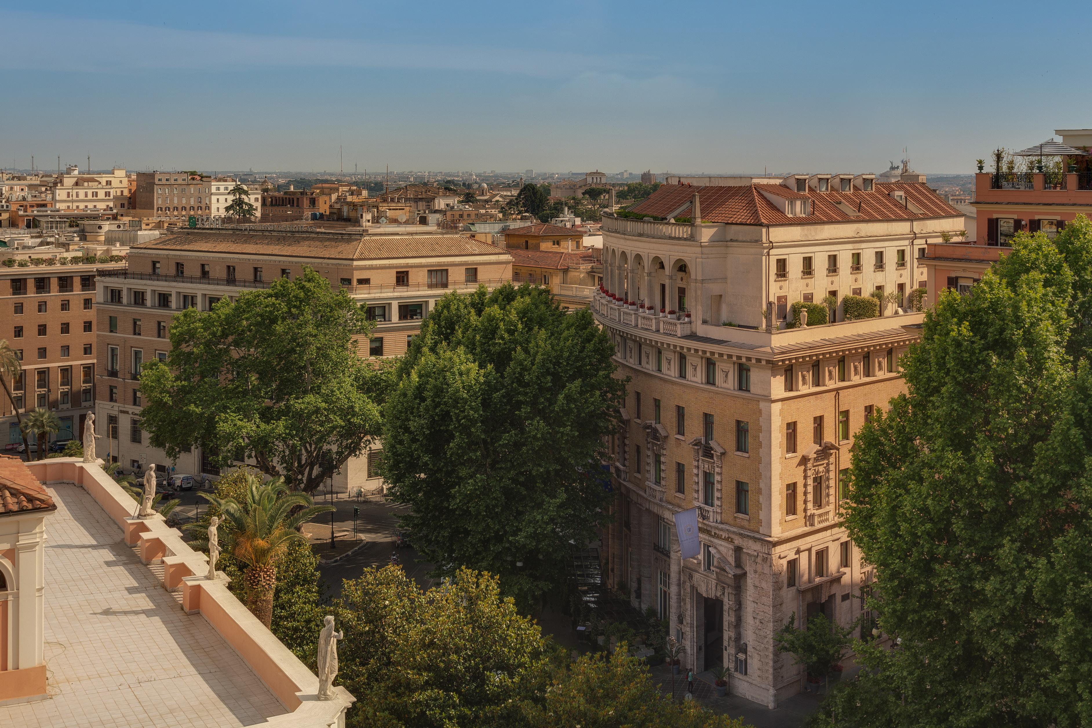 Grand Hotel Palace Roma Esterno foto